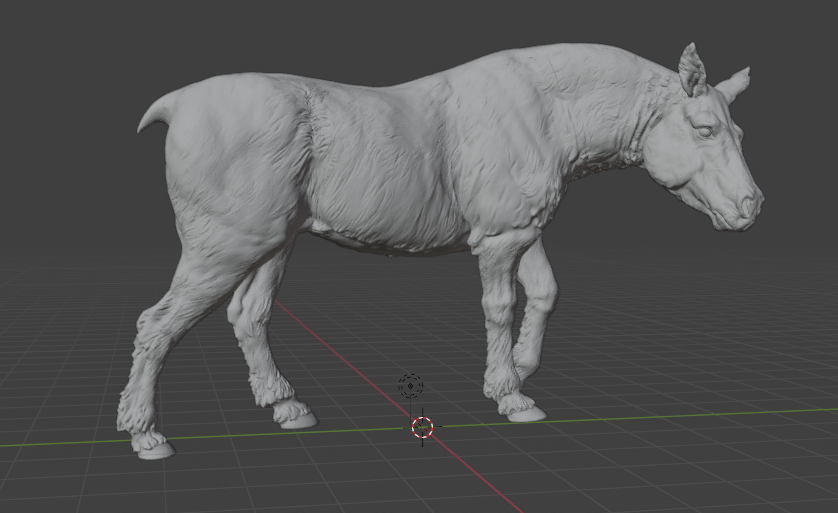 Poney Fjord tout doux Custer Edition par Animal den miniatures