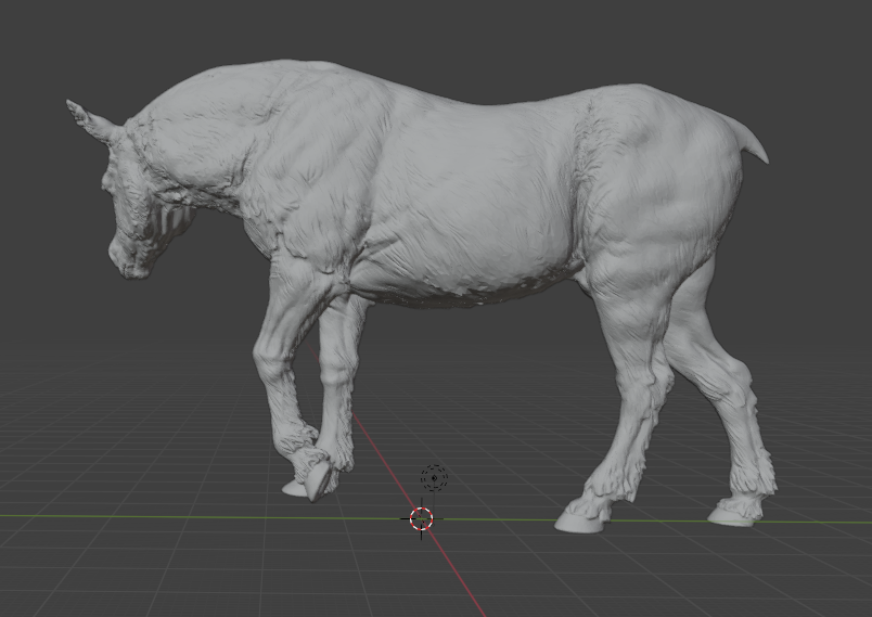 Poney Fjord tout doux Custer Edition par Animal den miniatures