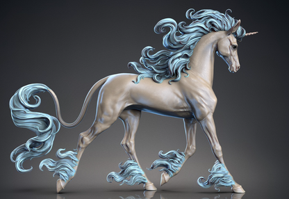 Magisch schönes laufendes Einhorn "Amalia" von BreathTime als 3D Druck