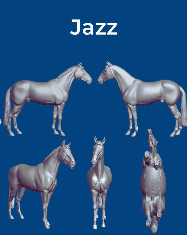 Hanoverian stallion "Jazz" / Exclusive model from Izumis.equine.barn