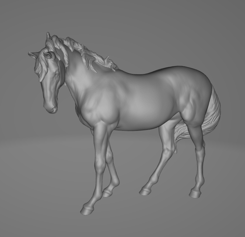 Jument Shay de PrintedPonies en impression 3D