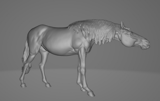 Hengst "Jasper" von PrintedPonies als 3D Druck