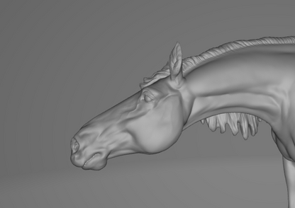 Hengst "Jasper" von PrintedPonies als 3D Druck