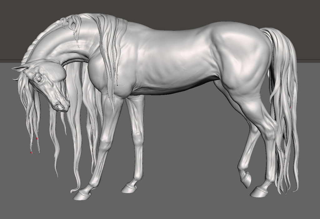 Mare "Lucille" by BreathTime as 3D print