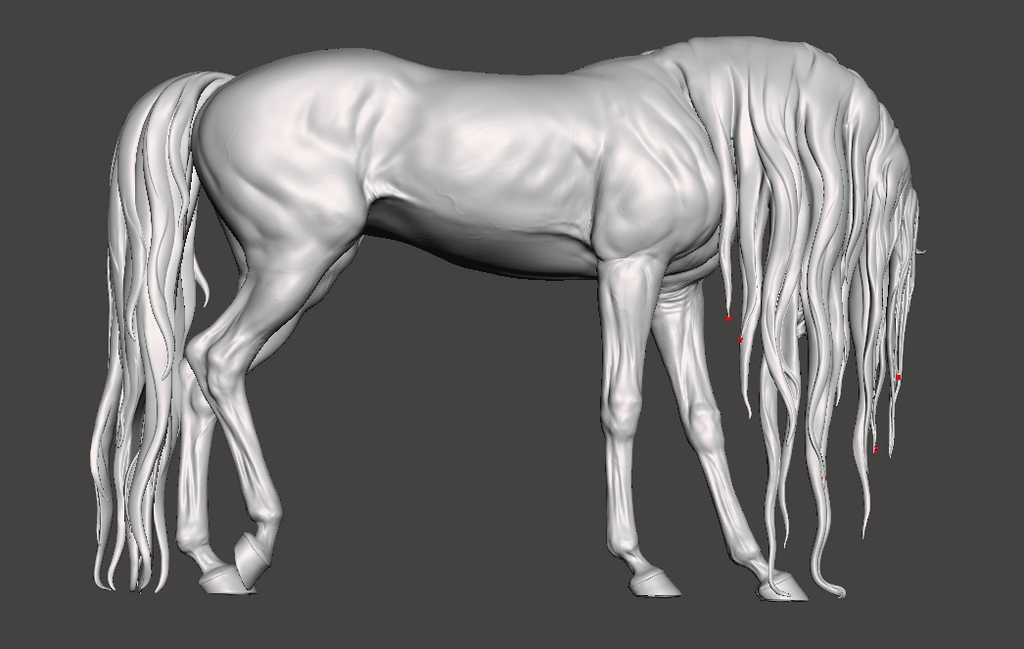 Mare "Lucille" by BreathTime as 3D print