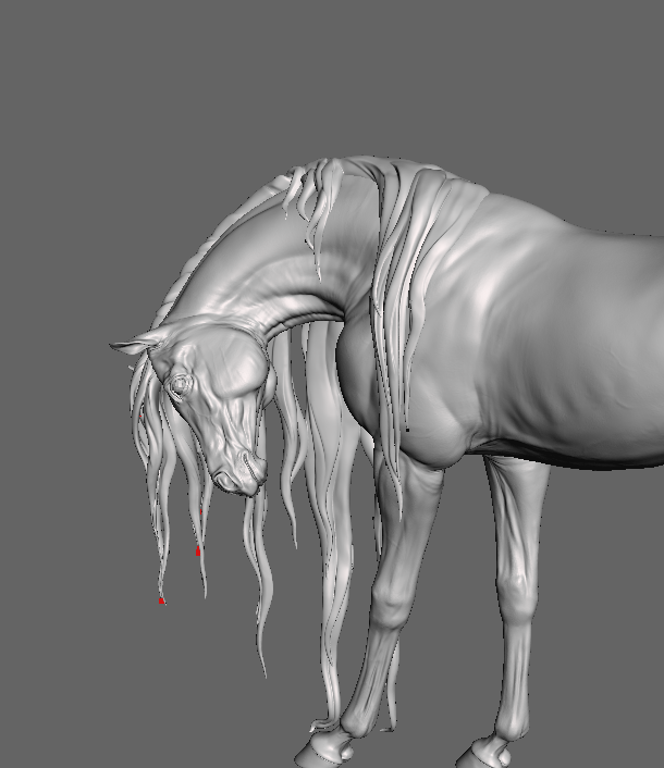 Mare "Lucille" by BreathTime as 3D print
