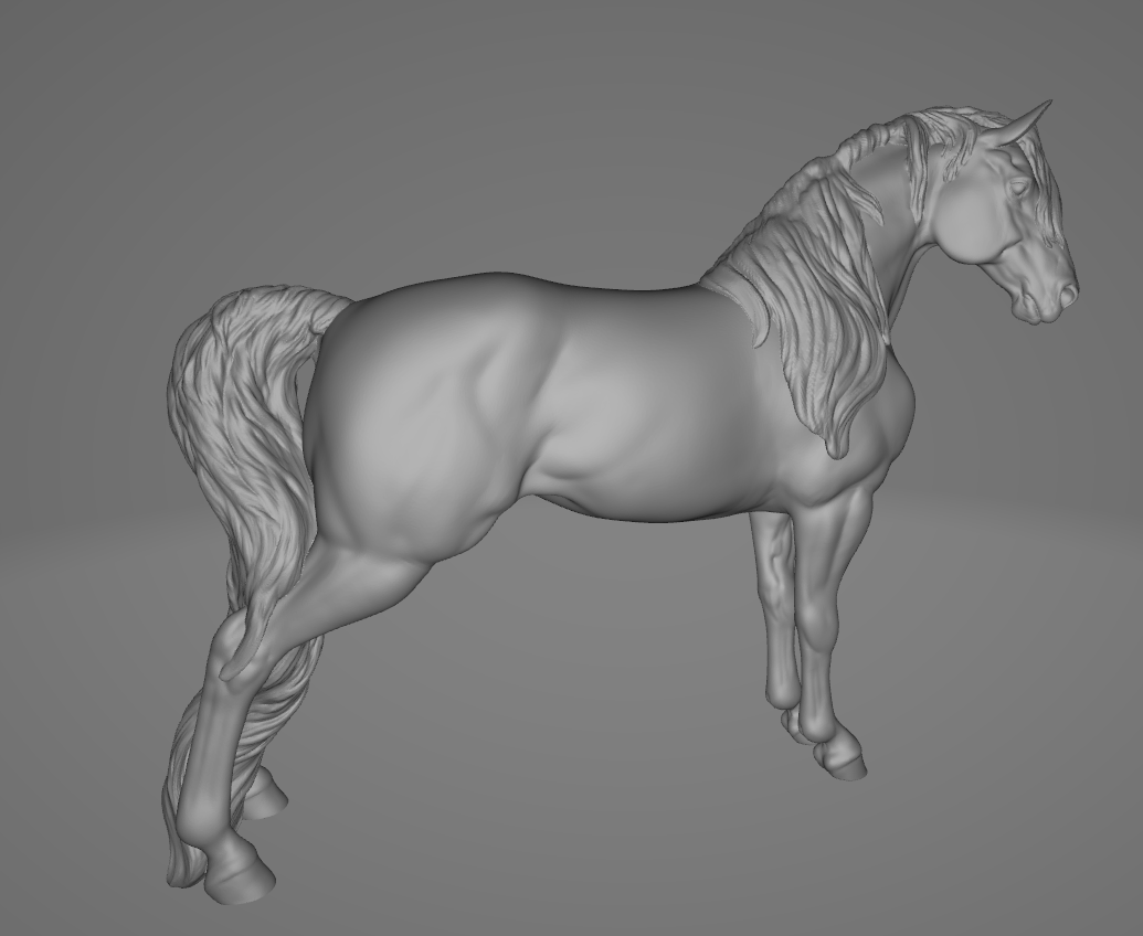 Tennessee Walker by PrintedPonies as a 3D print