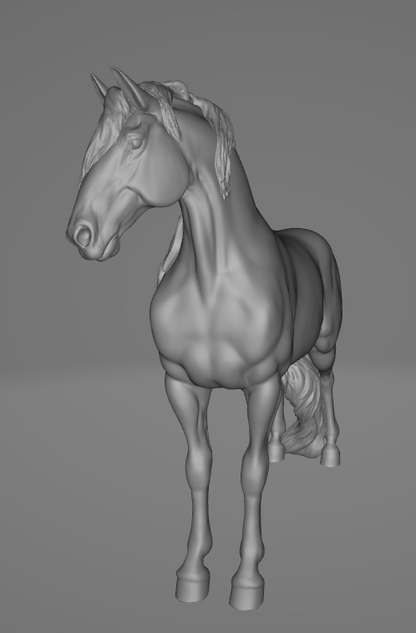 Tennessee Walker by PrintedPonies as a 3D print