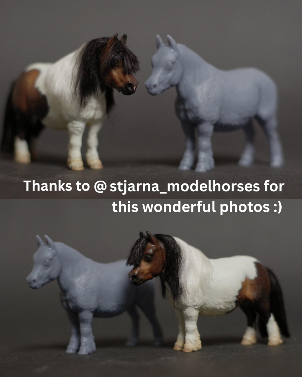 Shetland Pony Merry / Raw body for hairing by Bexbee Studios